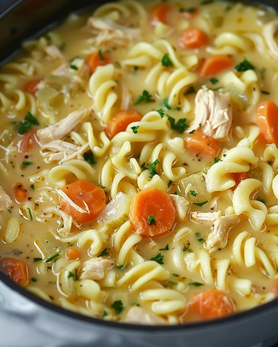 Crack Chicken Noodle Soup: A Cozy, Comforting Classic with Turkey Bacon