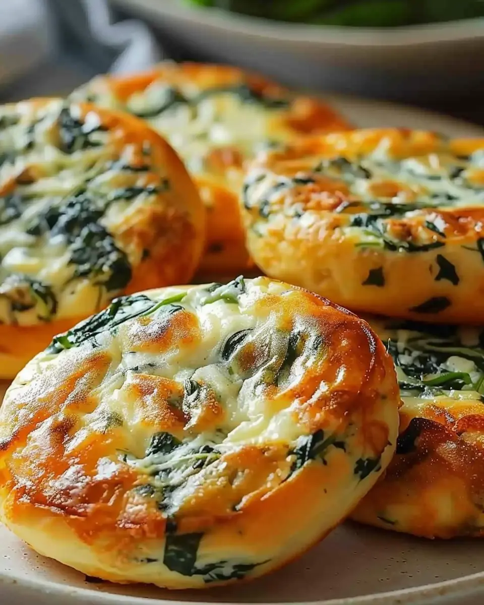 Irresistibly Easy Spinach Cottage Cheese Flagels for Guilt-Free Indulgence