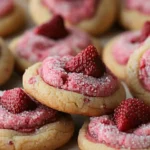 Strawberry Kiss Cookies