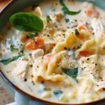 Creamy Chicken Lasagna Soup