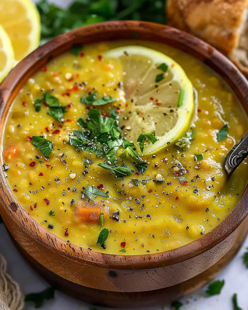 Lemon Lentil Soup: A Cozy, Healthy Delight for All Seasons