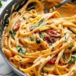 Vegan Creamy Sun Dried Tomato Pasta Recipe
