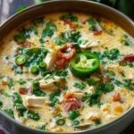 Spicy Jalapeño Popper Chicken Soup
