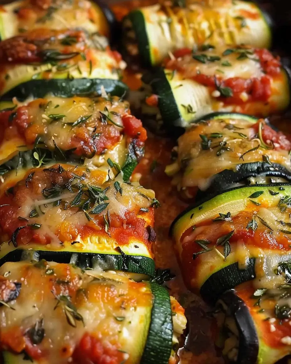Vegan Zucchini Rollatini: Easy Stuffed Delight for Everyone
