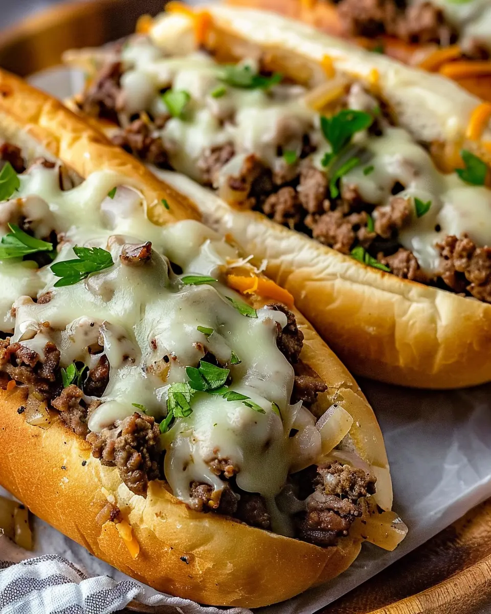 Ground Beef Philly Cheesesteaks: Easy Family Dinner Delight