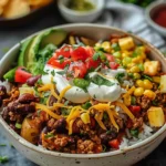 Loaded Potato Taco Bowl