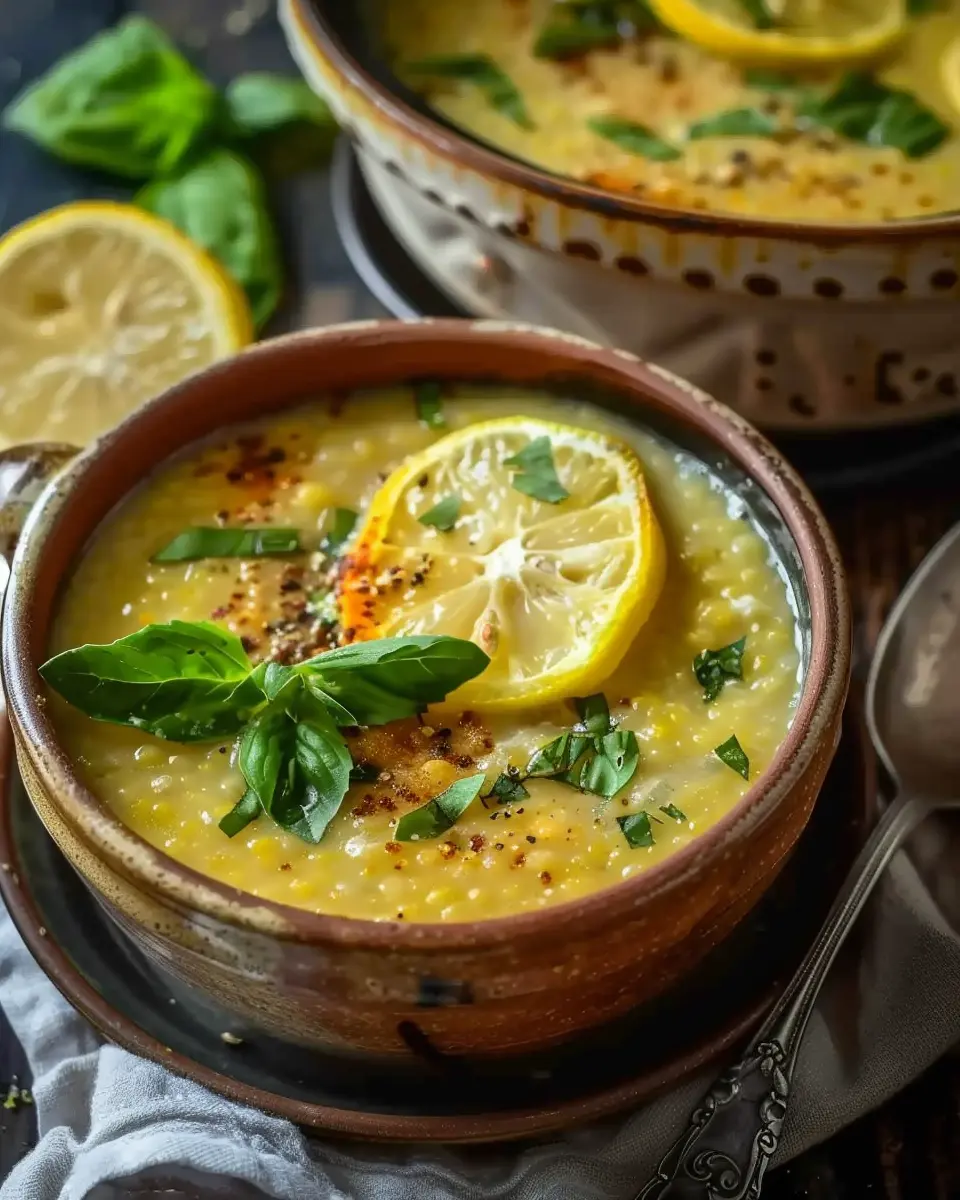 Lemon Lentil Soup: Easy, Zesty Comfort in Every Bowl