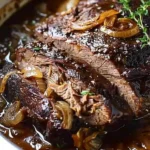 Comforting French Onion Pot Roast