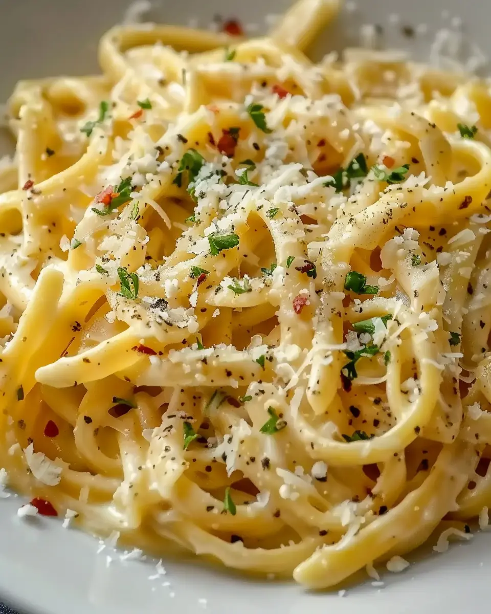 One Pot Creamy Garlic Pasta with Turkey Bacon: A Cozy Delight