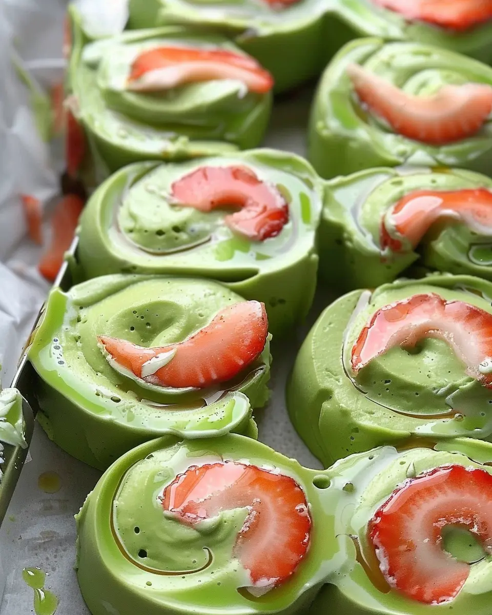 Strawberry Matcha Latte Rolls: Easy Delight for Home Cooks