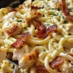 Chicken Bacon Ranch Pasta