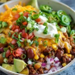 Loaded Potato Taco Bowl