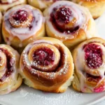Raspberry Cinnamon Rolls