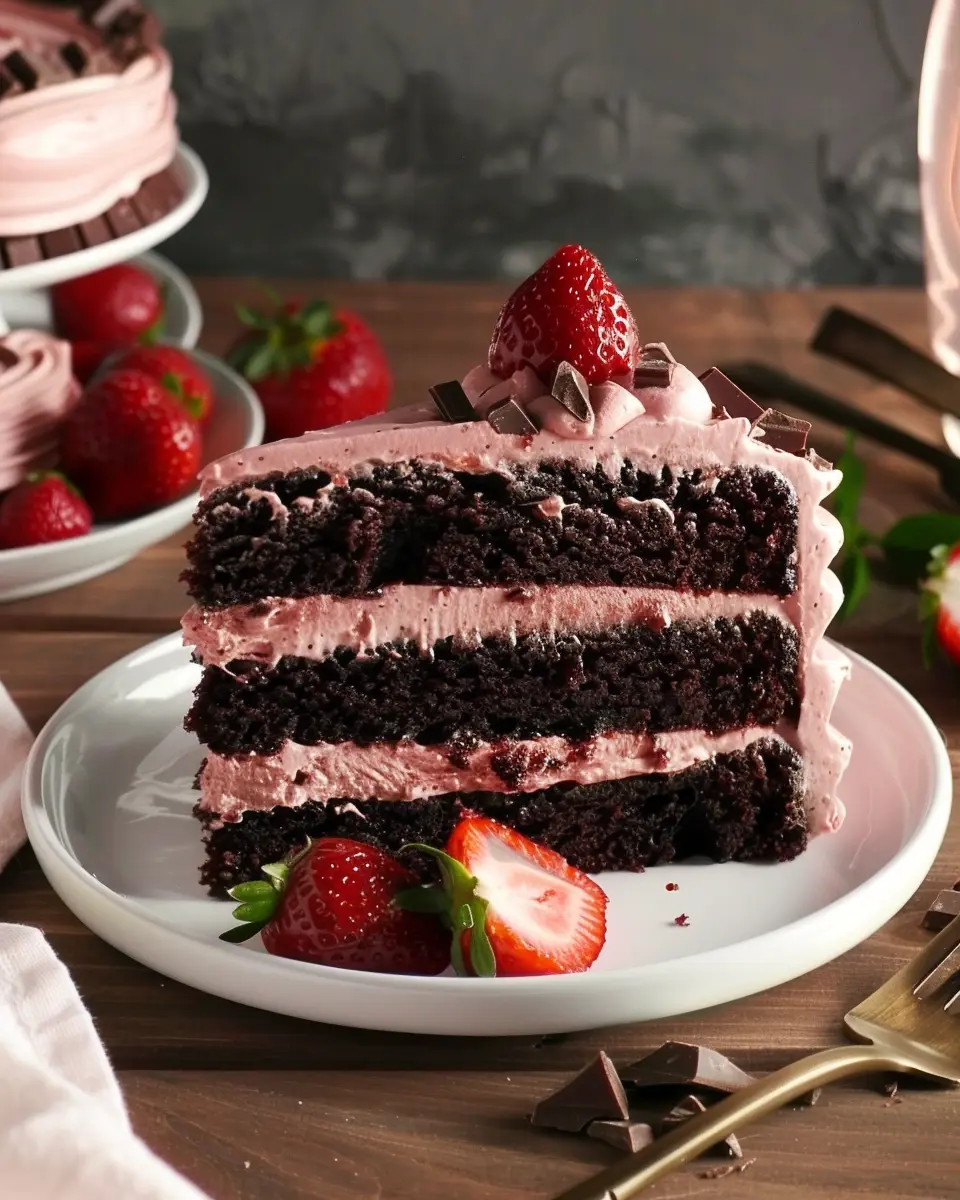 Strawberry Chocolate Cake: Indulgent Delight for Any Occasion