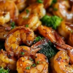 High-Protein Honey Garlic Shrimp