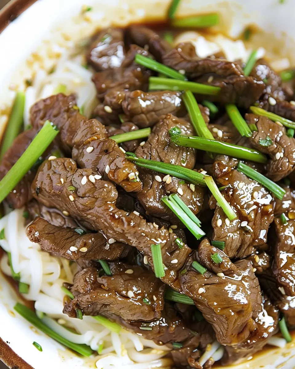 Mongolian Beef: Juicy Stir-Fry Recipe for Homemade Indulgence