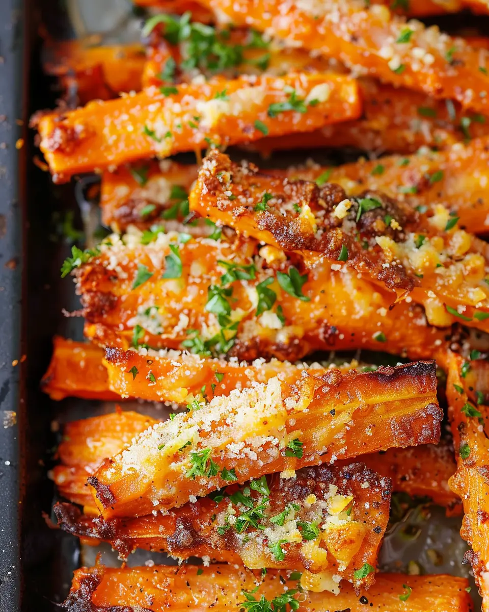 Crispy Parmesan Carrots: Easy and Delicious Oven-Roasted Treats