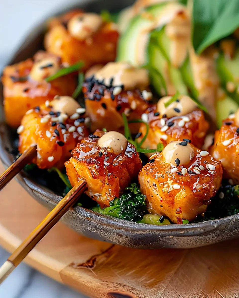 Bang Bang Salmon Bites: Easy, Indulgent Flavor Explosion at Home