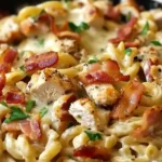 Chicken Bacon Ranch Pasta