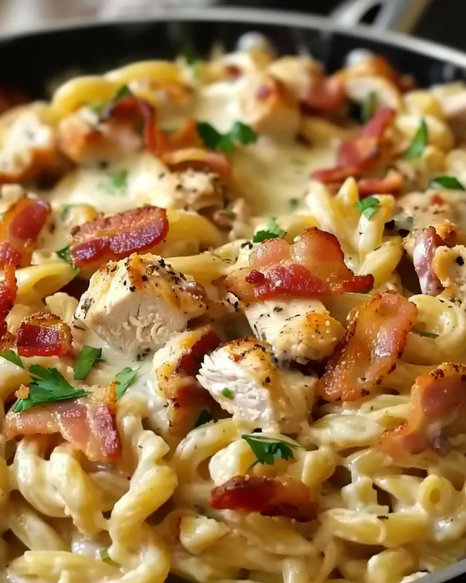 Chicken Bacon Ranch Pasta: Easy Turkey Bacon Delight for Home Chefs