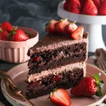 Strawberry Chocolate Cake