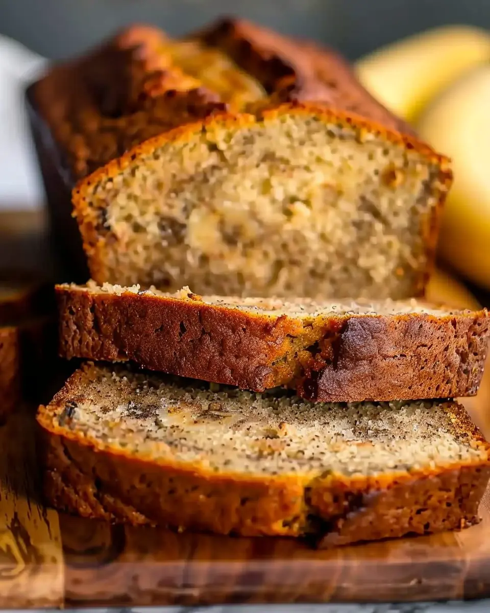 Easy Moist Banana Bread with a Touch of Cinnamon Bliss