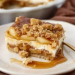 Caramel Apple Cheesecake Bars