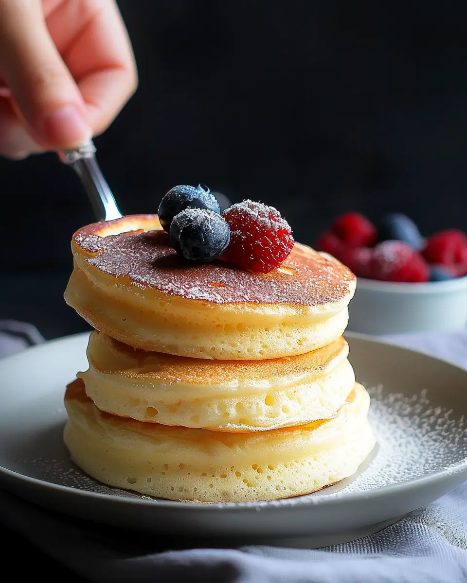 Fluffy Japanese Soufflé Pancakes: Easy Indulgence for Home Chefs