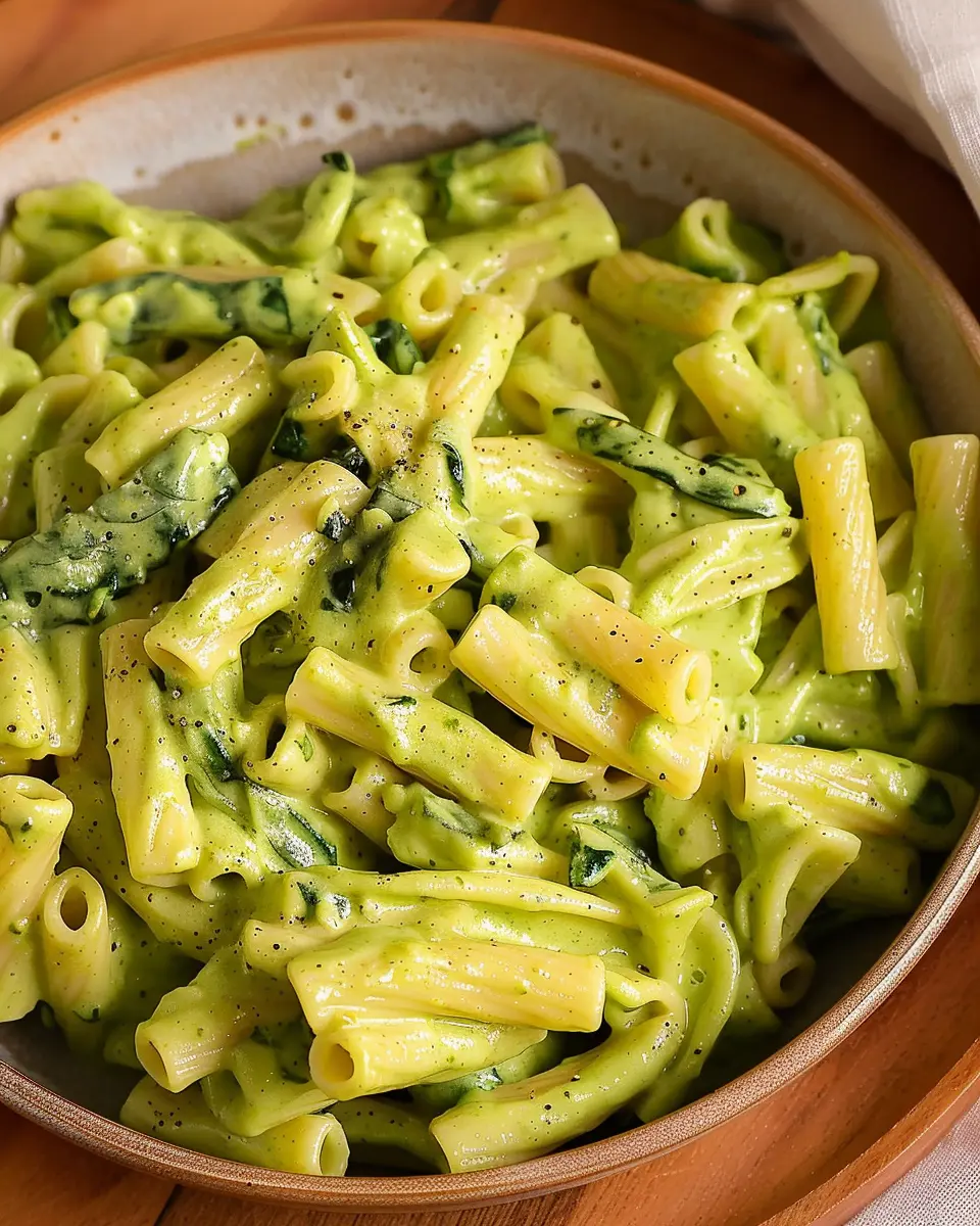 Vegan Creamy Spinach Garlic Pasta: The Best Comfort Dish Ever