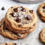 Chewy Banana Chocolate Chip Cookies