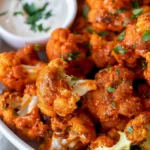 Gluten Free Buffalo Cauliflower