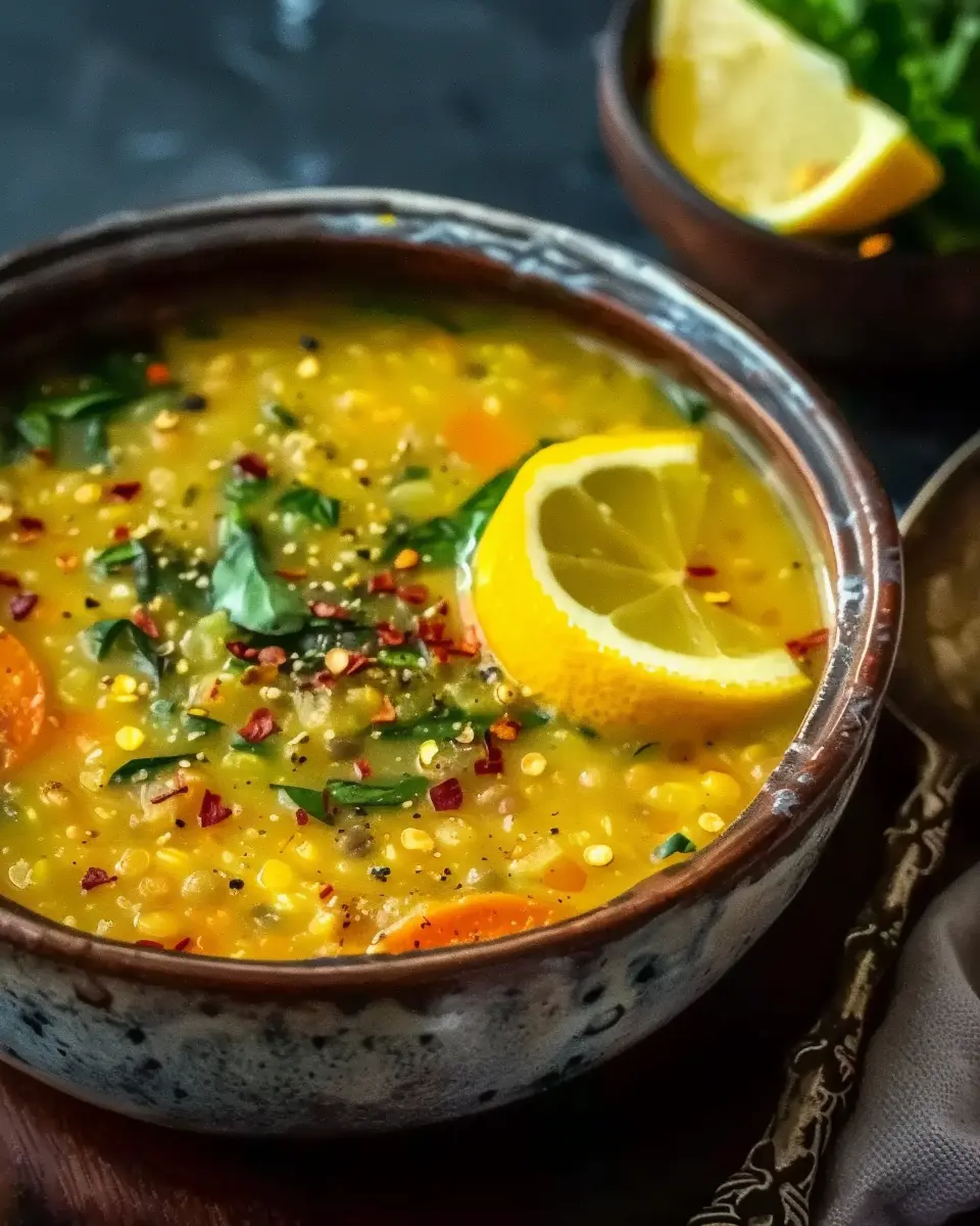Lemon Lentil Soup: The Best Comfort Food for Cozy Nights