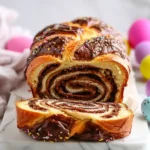 Spectacular Nutella Swirl Easter Bread