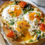 Baked Feta Eggs