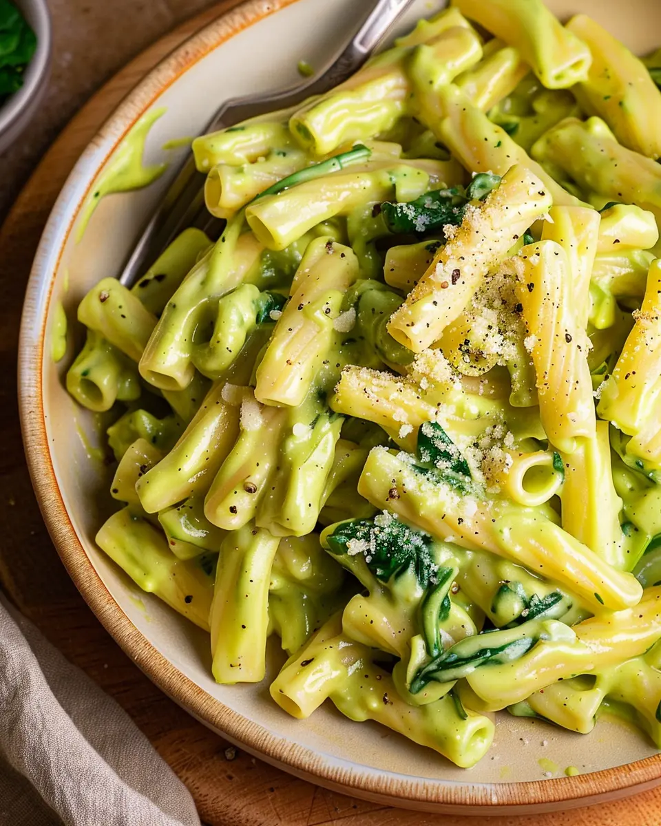 Vegan Creamy Spinach Garlic Pasta: The Best Comfort Dish