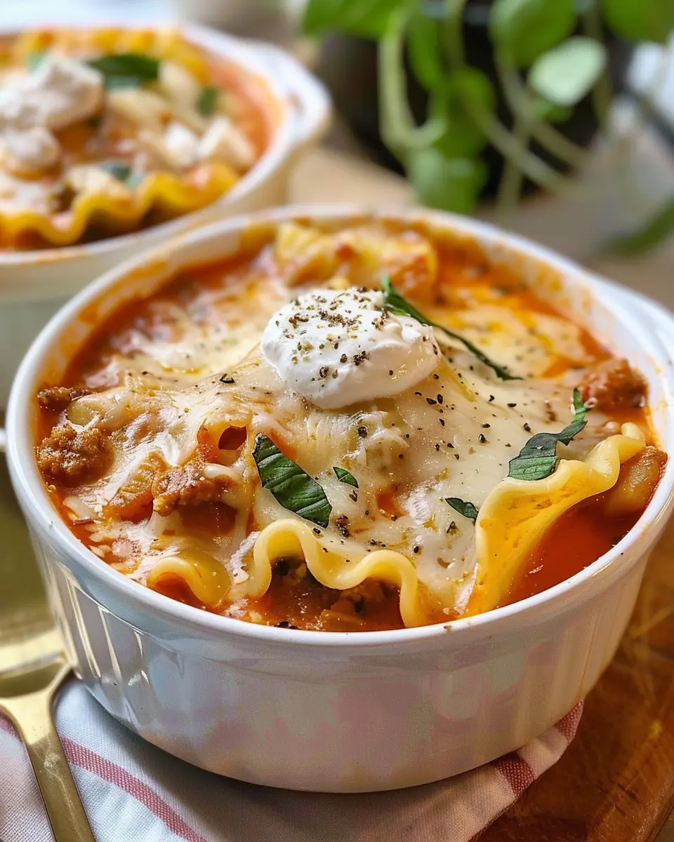 Creamy Lasagna Soup: The Easy, Indulgent Comfort Food You’ll Love