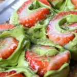 Strawberry Matcha Latte Rolls